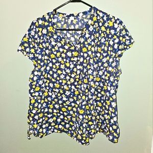 Old Navy Floral Boho Blouse